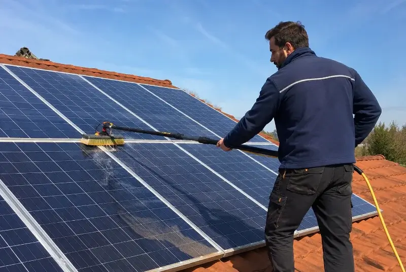Nettoyage et entretien de panneaux solaires à Communay